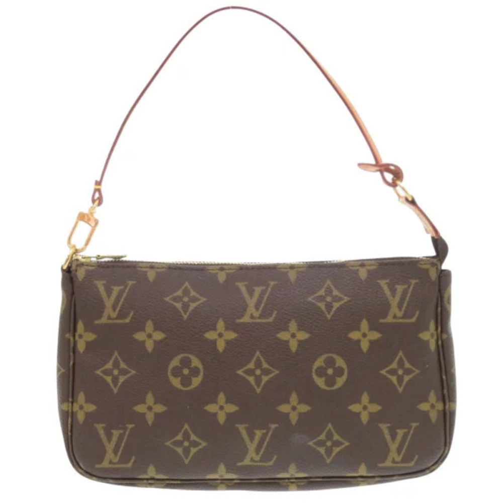 Louis Vuitton Pochette Accessoires Monogram Pouch Clutch LV